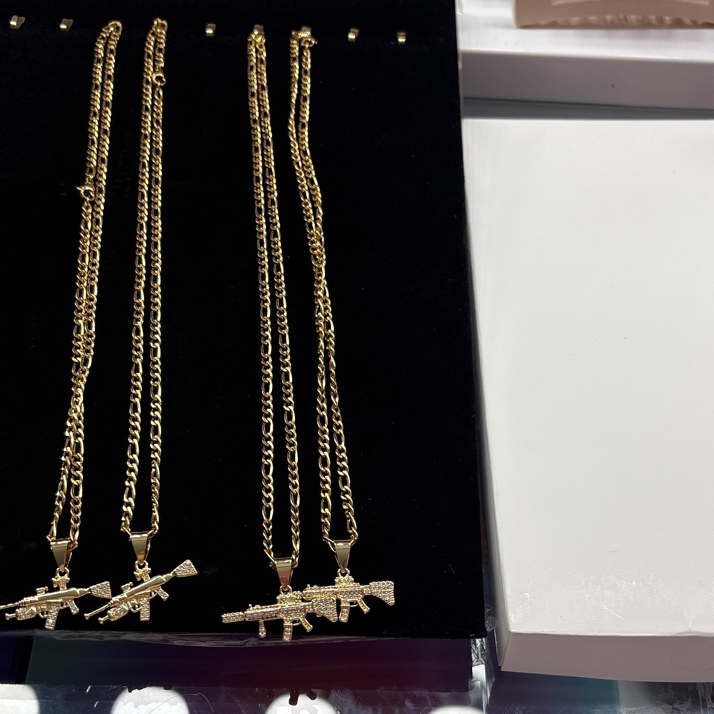 Gold Pendant Necklace